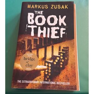 The Book Thief Markus Zusak Paperback Bridge of Clay Excerpt Bestseller
